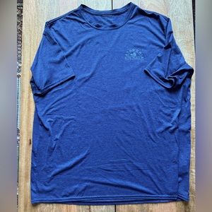 Patagonia XL Blue Short Sleeve Capilene Cool Daily Shirt